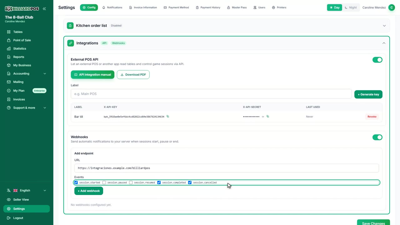External API and webhooks video thumbnail